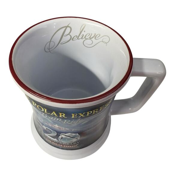 Polar Express 20th Anniversary Train Ride Believe Pair of Mugs Warner Bros 2024 - Picture 2 of 8